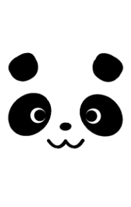 動物（パンダ）【無料ダウンロード】｜ポチ袋