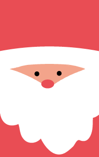 クリスマス（サンタ）【無料ダウンロード】｜ポチ袋